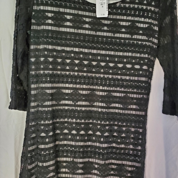 NWT San Francisco M black lace dress - Picture 6 of 6
